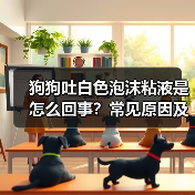 狗狗吐白色泡沫粘液是怎么回事?常见原因及处理方法(图3) 狗狗吐白色泡沫粘液是怎么回事?常见原因及处理方法(图3)