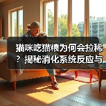 猫咪吃猫粮为何会拉稀?揭秘消化系统反应与应对之道(图3) 猫咪吃猫粮为何会拉稀?揭秘消化系统反应与应对之道(图3)