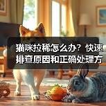 猫咪拉稀怎么办?快速排查原因和正确处理方法(图2) 猫咪拉稀怎么办?快速排查原因和正确处理方法(图2)
