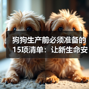 狗狗生产前必须准备的15项清单:让新生命安全出生(图3) 狗狗生产前必须准备的15项清单:让新生命安全出生(图3)