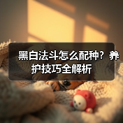 黑白法斗怎么配种?养护技巧全解析(图1) 黑白法斗怎么配种?养护技巧全解析(图1)