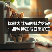 忧郁大胖猫的魅力密码:品种特征与日常护理全解析(图2) 忧郁大胖猫的魅力密码:品种特征与日常护理全解析(图2)