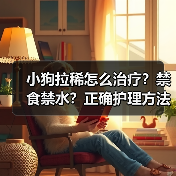 小狗拉稀怎么治疗?禁食禁水?正确护理方法解析(图3) 小狗拉稀怎么治疗?禁食禁水?正确护理方法解析(图3)