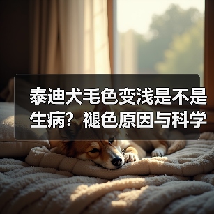 泰迪犬毛色变浅是不是生病?褪色原因与科学护理全解析(图2) 泰迪犬毛色变浅是不是生病?褪色原因与科学护理全解析(图2)