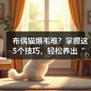布偶猫爆毛难?掌握这5个技巧,轻松养出“毛绒蒲公英(图3) 布偶猫爆毛难?掌握这5个技巧,轻松养出“毛绒蒲公英(图3)
