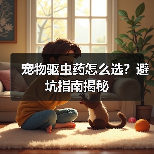 宠物驱虫药怎么选?避坑指南揭秘(图2) 宠物驱虫药怎么选?避坑指南揭秘(图2)