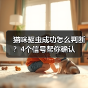 猫咪驱虫成功怎么判断?4个信号帮你确认(图3) 猫咪驱虫成功怎么判断?4个信号帮你确认(图3)