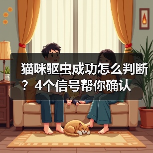 猫咪驱虫成功怎么判断?4个信号帮你确认(图4) 猫咪驱虫成功怎么判断?4个信号帮你确认(图4)
