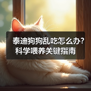 泰迪狗狗乱吃怎么办?科学喂养关键指南(图4) 泰迪狗狗乱吃怎么办?科学喂养关键指南(图4)