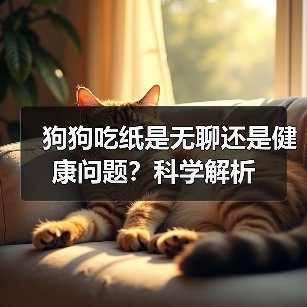 狗狗吃纸是无聊还是健康问题?科学解析(图1) 狗狗吃纸是无聊还是健康问题?科学解析(图1)