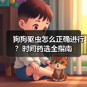狗狗驱虫怎么正确进行?时间药选全指南(图1) 狗狗驱虫怎么正确进行?时间药选全指南(图1)