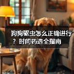 狗狗驱虫怎么正确进行?时间药选全指南(图3) 狗狗驱虫怎么正确进行?时间药选全指南(图3)