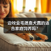 边牧金毛混血犬真的适合家庭饲养吗?(图2) 边牧金毛混血犬真的适合家庭饲养吗?(图2)