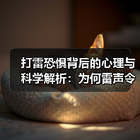 打雷恐惧背后的心理与科学解析:为何雷声令人胆寒?(图2) 打雷恐惧背后的心理与科学解析:为何雷声令人胆寒?(图2)