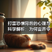 打雷恐惧背后的心理与科学解析:为何雷声令人胆寒?(图3) 打雷恐惧背后的心理与科学解析:为何雷声令人胆寒?(图3)