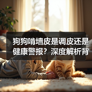 狗狗啃墙皮是调皮还是健康警报？深度解析背后原因（图1）