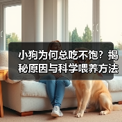 小狗为何总吃不饱?揭秘原因与科学喂养方法(图2) 小狗为何总吃不饱?揭秘原因与科学喂养方法(图2)