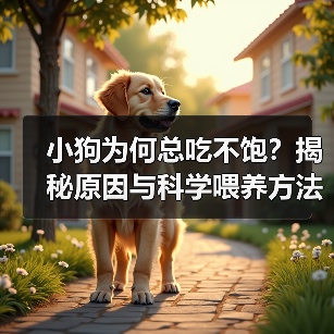 小狗为何总吃不饱?揭秘原因与科学喂养方法(图1) 小狗为何总吃不饱?揭秘原因与科学喂养方法(图1)