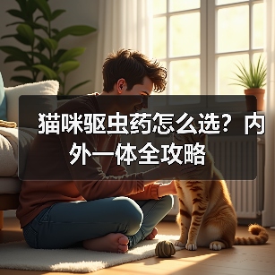 猫咪驱虫药怎么选?内外一体全攻略(图1) 猫咪驱虫药怎么选?内外一体全攻略(图1)