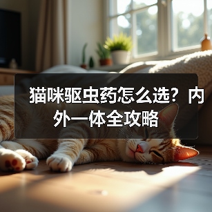 猫咪驱虫药怎么选?内外一体全攻略(图3) 猫咪驱虫药怎么选?内外一体全攻略(图3)