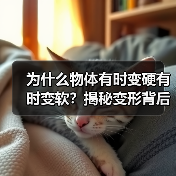 为什么物体有时变硬有时变软?揭秘变形背后的科学原理(图1) 为什么物体有时变硬有时变软?揭秘变形背后的科学原理(图1)