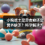 小狗吃土是异食癖还是营养缺乏?科学解决方案全解析(图3) 小狗吃土是异食癖还是营养缺乏?科学解决方案全解析(图3)