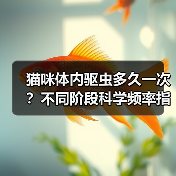 猫咪体内驱虫多久一次?不同阶段科学频率指南(图1) 猫咪体内驱虫多久一次?不同阶段科学频率指南(图1)