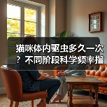 猫咪体内驱虫多久一次?不同阶段科学频率指南(图2) 猫咪体内驱虫多久一次?不同阶段科学频率指南(图2)