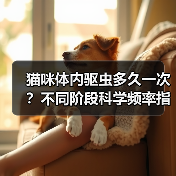 猫咪体内驱虫多久一次?不同阶段科学频率指南(图4) 猫咪体内驱虫多久一次?不同阶段科学频率指南(图4)