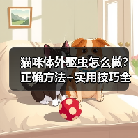 猫咪体外驱虫怎么做?正确方法+实用技巧全解析(图1) 猫咪体外驱虫怎么做?正确方法+实用技巧全解析(图1)