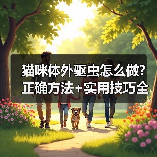 猫咪体外驱虫怎么做?正确方法+实用技巧全解析(图2) 猫咪体外驱虫怎么做?正确方法+实用技巧全解析(图2)