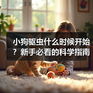 小狗驱虫什么时候开始?新手必看的科学指南(图1) 小狗驱虫什么时候开始?新手必看的科学指南(图1)
