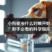 小狗驱虫什么时候开始?新手必看的科学指南(图4) 小狗驱虫什么时候开始?新手必看的科学指南(图4)
