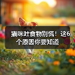 猫咪吐食物别慌!这6个原因你要知道(图3) 猫咪吐食物别慌!这6个原因你要知道(图3)