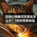 狗狗拉稀像泥浆很臭怎么办?5种药物急救指南(图2) 狗狗拉稀像泥浆很臭怎么办?5种药物急救指南(图2)