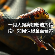一月大狗狗奶粉选择指南:如何保障全面营养(图4) 一月大狗狗奶粉选择指南:如何保障全面营养(图4)