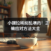 小猫拉稀别乱喂药!正确应对方法大全(图3) 小猫拉稀别乱喂药!正确应对方法大全(图3)