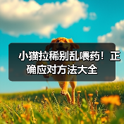 小猫拉稀别乱喂药!正确应对方法大全(图4) 小猫拉稀别乱喂药!正确应对方法大全(图4)