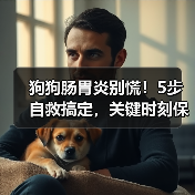 狗狗肠胃炎别慌!5步自救搞定,关键时刻保命(图1) 狗狗肠胃炎别慌!5步自救搞定,关键时刻保命(图1)