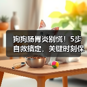 狗狗肠胃炎别慌!5步自救搞定,关键时刻保命(图2) 狗狗肠胃炎别慌!5步自救搞定,关键时刻保命(图2)