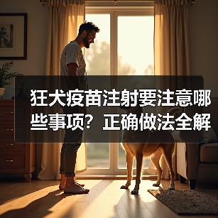狂犬疫苗注射要注意哪些事项?正确做法全解析(图2) 狂犬疫苗注射要注意哪些事项?正确做法全解析(图2)