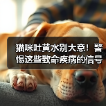 猫咪吐黄水别大意!警惕这些致命疾病的信号(图2) 猫咪吐黄水别大意!警惕这些致命疾病的信号(图2)