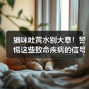 猫咪吐黄水别大意!警惕这些致命疾病的信号(图4) 猫咪吐黄水别大意!警惕这些致命疾病的信号(图4)