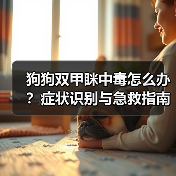 狗狗双甲眯中毒怎么办?症状识别与急救指南(图1) 狗狗双甲眯中毒怎么办?症状识别与急救指南(图1)