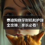 泰迪狗换牙时机和护理全攻略,家长必看!(图1) 泰迪狗换牙时机和护理全攻略,家长必看!(图1)