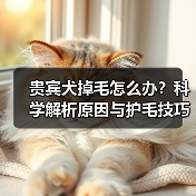 贵宾犬掉毛怎么办?科学解析原因与护毛技巧(图1) 贵宾犬掉毛怎么办?科学解析原因与护毛技巧(图1)