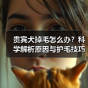 贵宾犬掉毛怎么办?科学解析原因与护毛技巧(图3) 贵宾犬掉毛怎么办?科学解析原因与护毛技巧(图3)