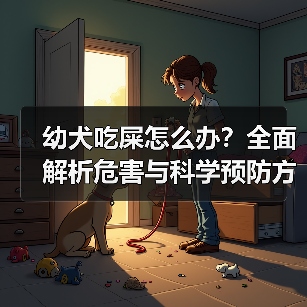 幼犬吃屎怎么办？全面解析危害与科学预防方法（图1）