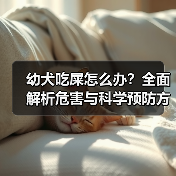 幼犬吃屎怎么办？全面解析危害与科学预防方法（图4）