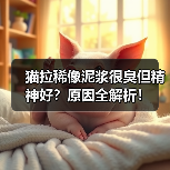 猫拉稀像泥浆很臭但精神好?原因全解析!(图2) 猫拉稀像泥浆很臭但精神好?原因全解析!(图2)